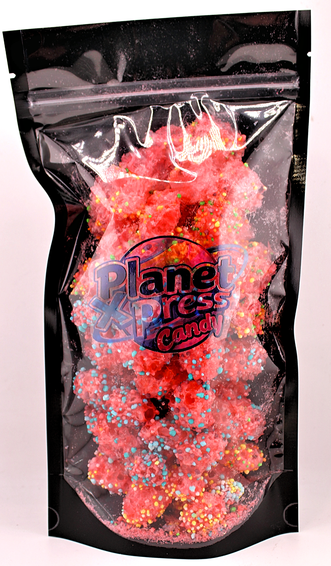 Planet Xpress Galaxy Clusters – Freeze-Dried Fruity Candy Mash-Up – Crunchy, Colorful & Bold Space-Themed Snack – Shelf-Stable, No Refrigeration Needed