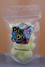 Planet Xpress Sun Crystals – Freeze-Dried Fruity Candy Shards – Sweet, Tart, and Crunchy Space-Themed Snack – Shelf-Stable, No Refrigeration Needed