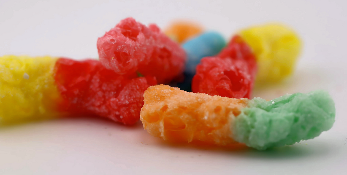 Planet Xpress Cosmic Crawlers – Freeze-Dried Fruity Gummy Candy – Crunchy, Sweet, and Colorful Space-Themed Snack – Shelf-Stable, No Refrigeration Needed