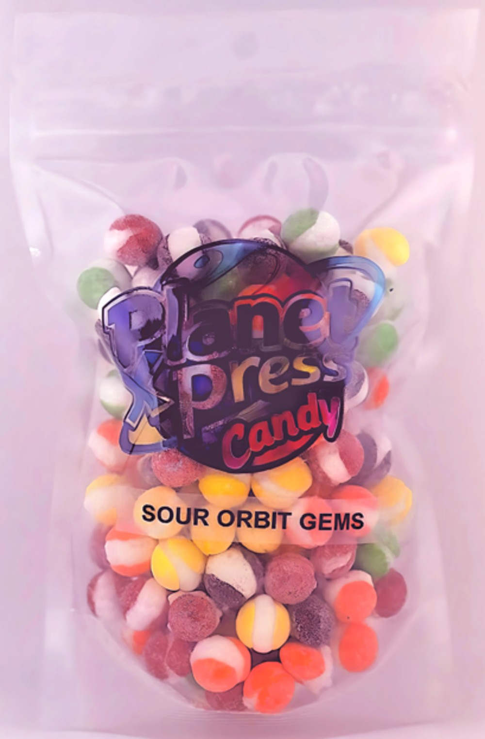 Planet Xpress Freeze-Dried Sour Zesty Orbit Gems – Tangy, Crunchy, Out-of-This-World Candy Treats