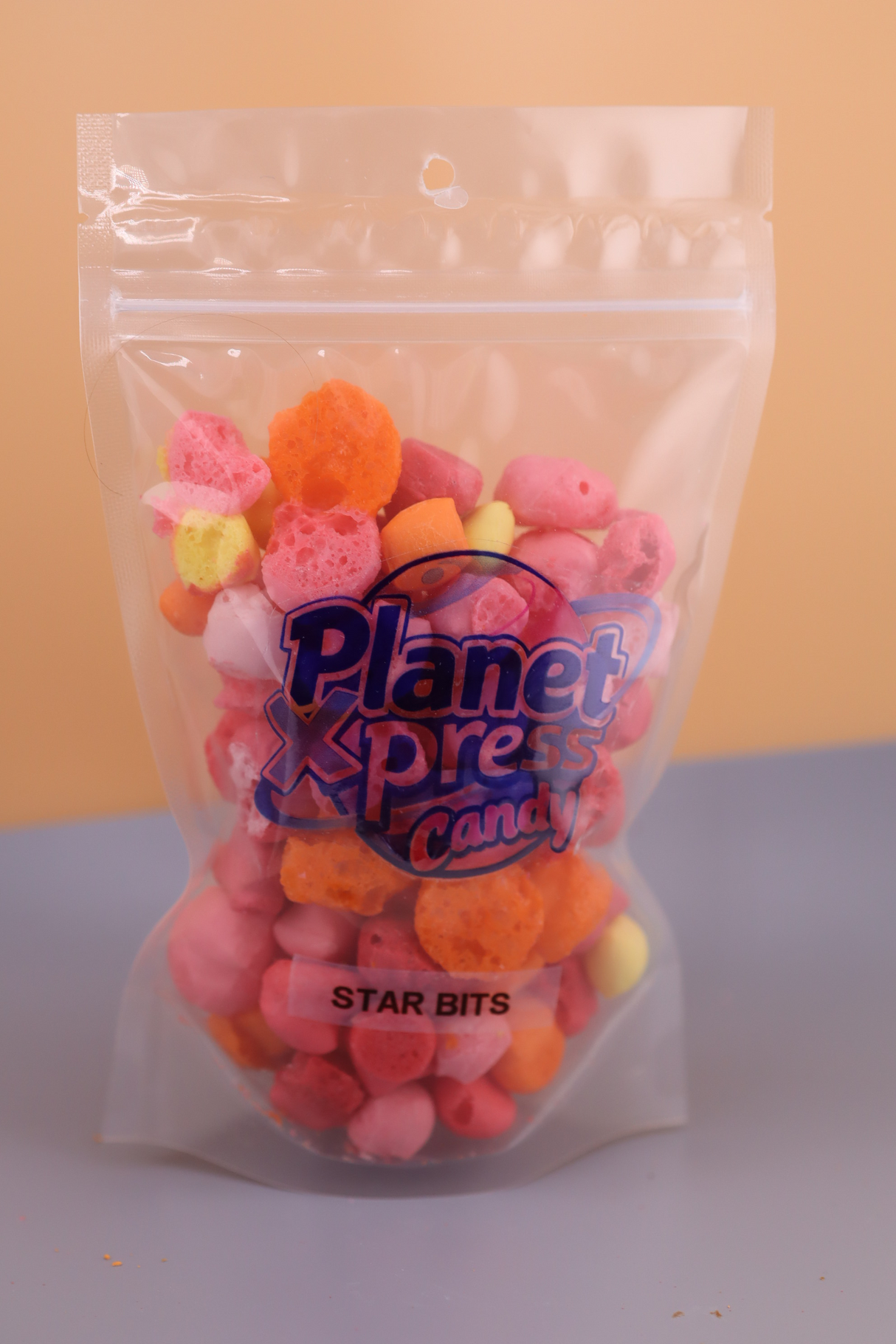 Planet Xpress Star Bites – Freeze-Dried Fruity Candy Stars – Sweet, Crunchy, and Colorful Space-Themed Snack – Shelf-Stable, No Refrigeration Needed