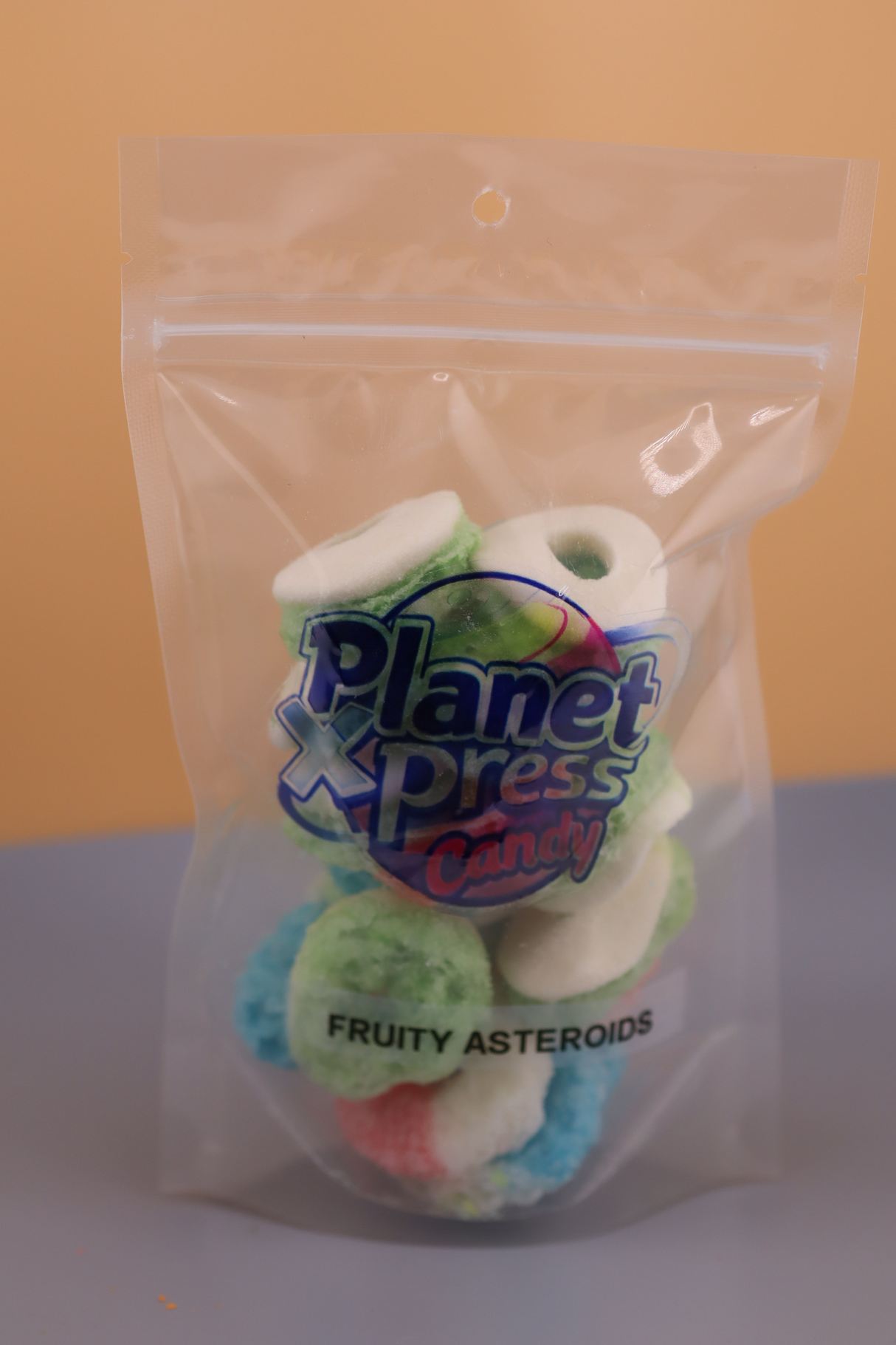 Planet Xpress Fruity Astroids – Freeze-Dried Fruity Candy Balls – Sweet, Crunchy, and Colorful Space-Themed Snack – Shelf-Stable, No Refrigeration Needed