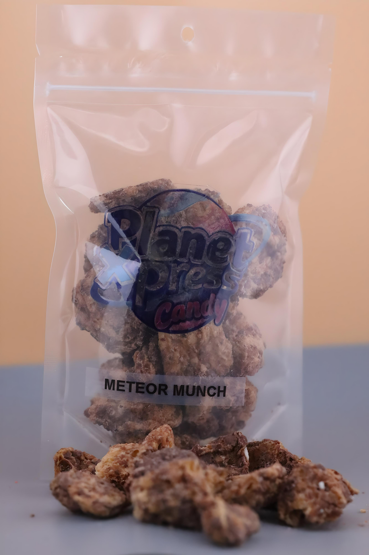 Planet Xpress Meator Munch – Freeze-Dried Candy Chunks with Bold, Sweet & Savory Flavor – Crunchy Space-Themed Snack – Shelf-Stable, No Refrigeration Needed