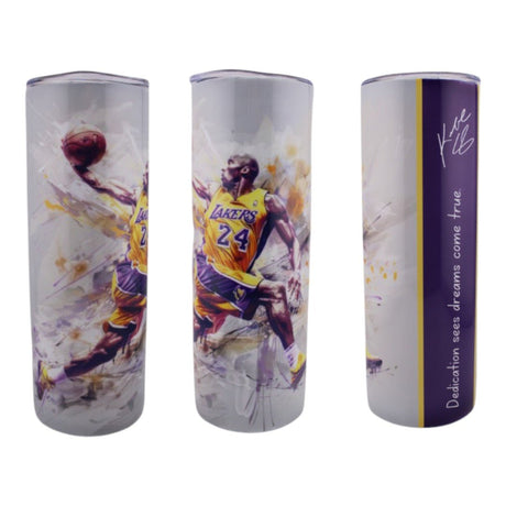 Alpha Custom Printing Basketball Legend 20oz tumbler with straw - Simply Everyday Products