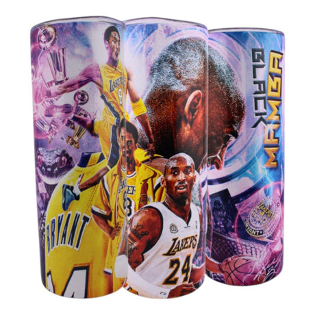 Alpha Custom Printing Black Mamba 20oz tumbler with straw - Simply Everyday Products