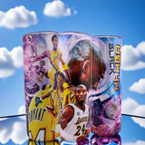 Alpha Custom Printing Black Mamba 20oz tumbler with straw - Simply Everyday Products