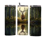 Alpha Custom Printing Buck Reflection 20oz tumbler with straw - Simply Everyday Products
