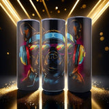 Alpha Custom Printing DJ Dog 20oz tumbler with straw - Simply Everyday Products