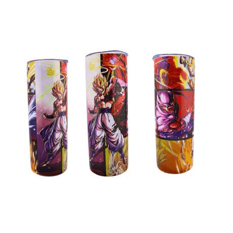 Alpha Custom Printing Dragon Ball Fusion 20oz tumbler with straw - Simply Everyday Products
