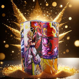 Alpha Custom Printing Dragon Ball Fusion 20oz tumbler with straw - Simply Everyday Products