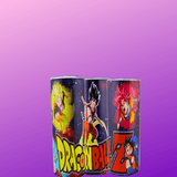 Alpha Custom Printing Dragon Ball Goku Phases Collage 20oz tumbler with straw - Simply Everyday Products