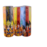 Alpha Custom Printing Dragon Ball Phases Vertical 20oz tumbler with straw - Simply Everyday Products