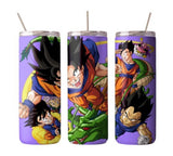Alpha Custom Printing Dragon Ball Shenron 20oz tumbler with straw - Simply Everyday Products