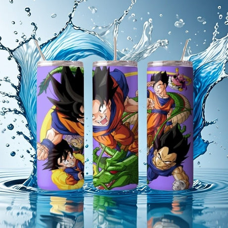 Alpha Custom Printing Dragon Ball Shenron 20oz tumbler with straw - Simply Everyday Products