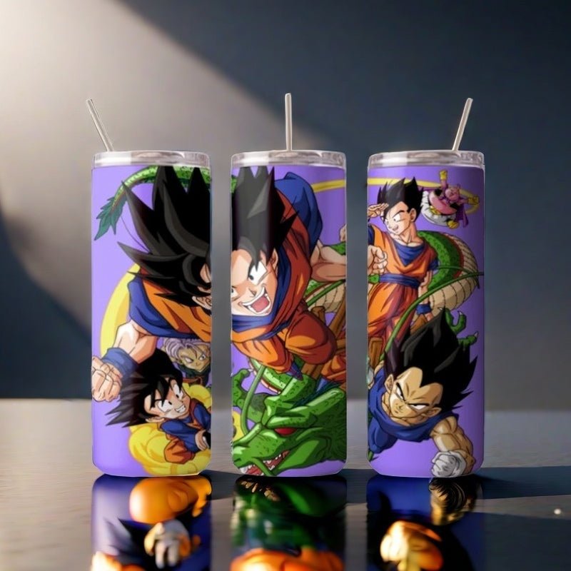Alpha Custom Printing Dragon Ball Shenron 20oz tumbler with straw - Simply Everyday Products