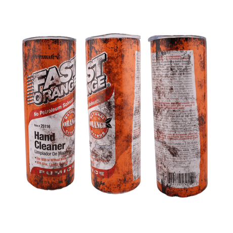 Alpha Custom Printing Fast Orange 20oz tumbler with straw - Simply Everyday Products
