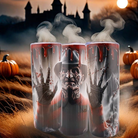 Alpha Custom Printing Freddy 20oz tumbler with straw - Simply Everyday Products