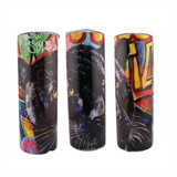 Alpha Custom Printing Grafitti Panther 20oz tumbler with straw - Simply Everyday Products