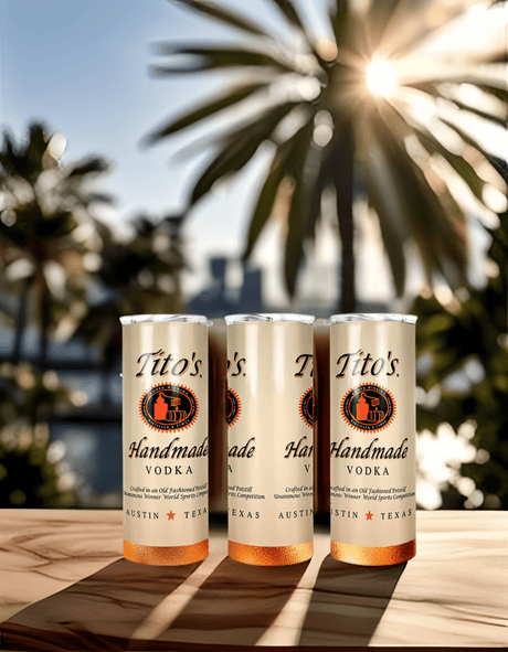 Alpha Custom Printing (Look Alike) Titos 20oz tumbler with straw - Simply Everyday Products