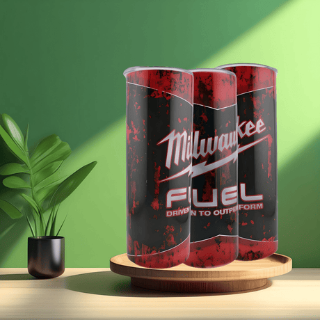 Alpha Custom Printing Milwaukee Fuel 20oz tumbler with straw - Simply Everyday Products