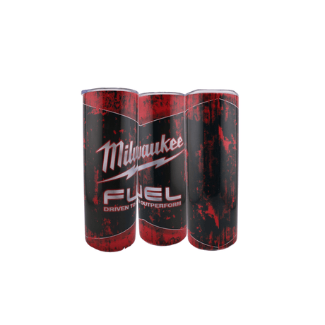 Alpha Custom Printing Milwaukee Fuel 20oz tumbler with straw - Simply Everyday Products