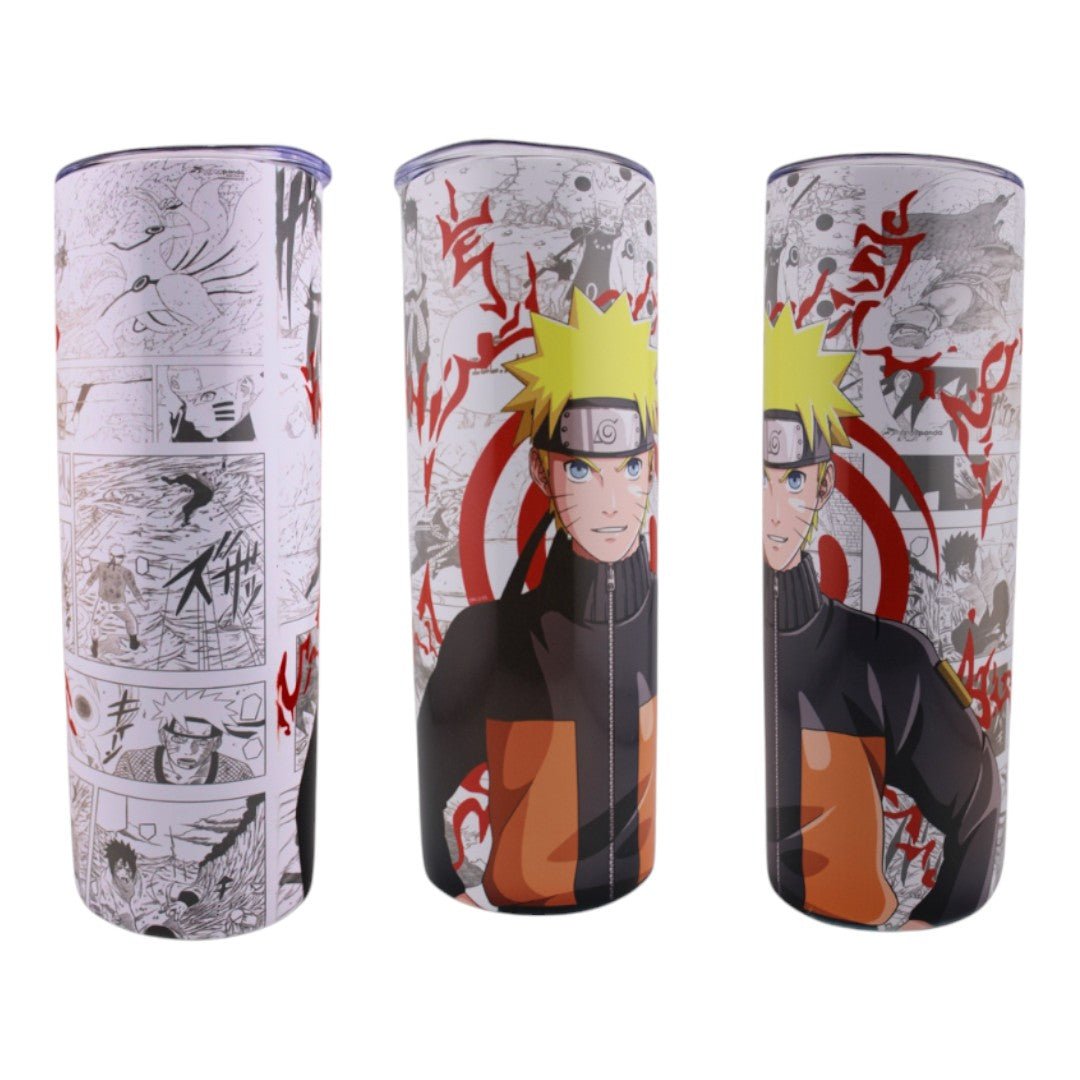Alpha Custom Printing Naruto 20oz tumbler with straw - Simply Everyday Products