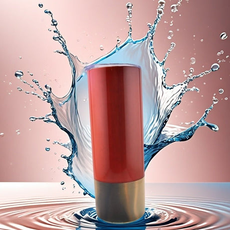 Alpha Custom Printing Shotgun Shell 20oz tumbler with straw - Simply Everyday Products