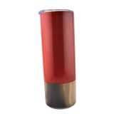 Alpha Custom Printing Shotgun Shell 20oz tumbler with straw - Simply Everyday Products