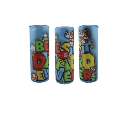 Alpha Custom Printing Super Mario Best Dad Ever - Simply Everyday Products