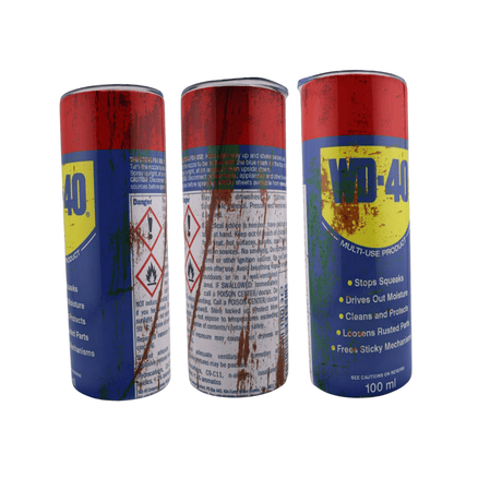 Alpha Custom Printing WD - 40 20oz tumbler with straw - Simply Everyday Products