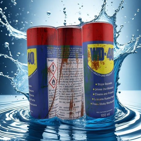 Alpha Custom Printing WD - 40 20oz tumbler with straw - Simply Everyday Products