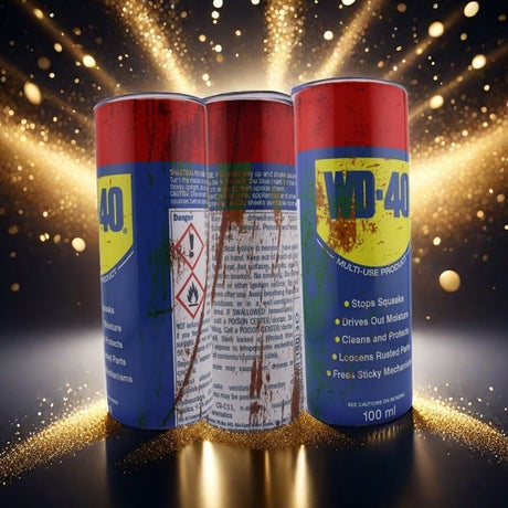 Alpha Custom Printing WD - 40 20oz tumbler with straw - Simply Everyday Products