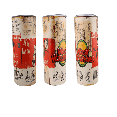 Alpha Custom Printing Woody Woodpecker 20oz tumbler with straw - Simply Everyday Products