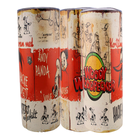 Alpha Custom Printing Woody Woodpecker 20oz tumbler with straw - Simply Everyday Products