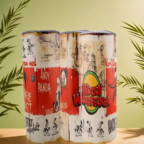 Alpha Custom Printing Woody Woodpecker 20oz tumbler with straw - Simply Everyday Products