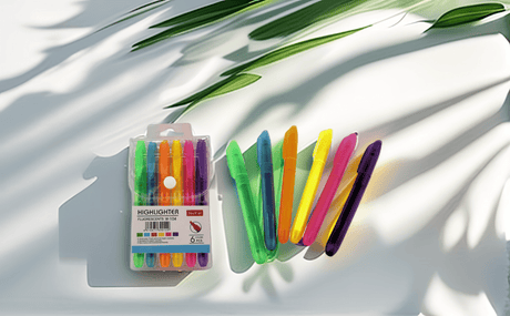 Highlighters Bulk Pack – Multi - Color Highlighter Set with Chisel Tips – Smooth, Quick - Dry Ink – Perfect for School, Office, Studying & Organizing – Large Value Pack - Simply Everyday Products