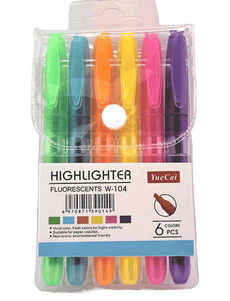 Highlighters Bulk Pack – Multi - Color Highlighter Set with Chisel Tips – Smooth, Quick - Dry Ink – Perfect for School, Office, Studying & Organizing – Large Value Pack - Simply Everyday Products