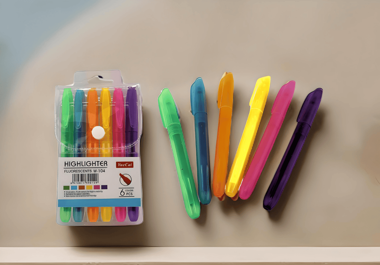 Highlighters Bulk Pack – Multi - Color Highlighter Set with Chisel Tips – Smooth, Quick - Dry Ink – Perfect for School, Office, Studying & Organizing – Large Value Pack - Simply Everyday Products