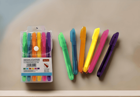 Highlighters Bulk Pack – Multi - Color Highlighter Set with Chisel Tips – Smooth, Quick - Dry Ink – Perfect for School, Office, Studying & Organizing – Large Value Pack - Simply Everyday Products