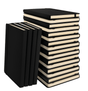 Notebooks – 15 Pack –Black - Lined Writing Notebooks for School, Office, or Journaling – Durable Covers, Smooth Paper – Ideal for Notes, To - Do Lists, and Everyday Use - Simply Everyday Products