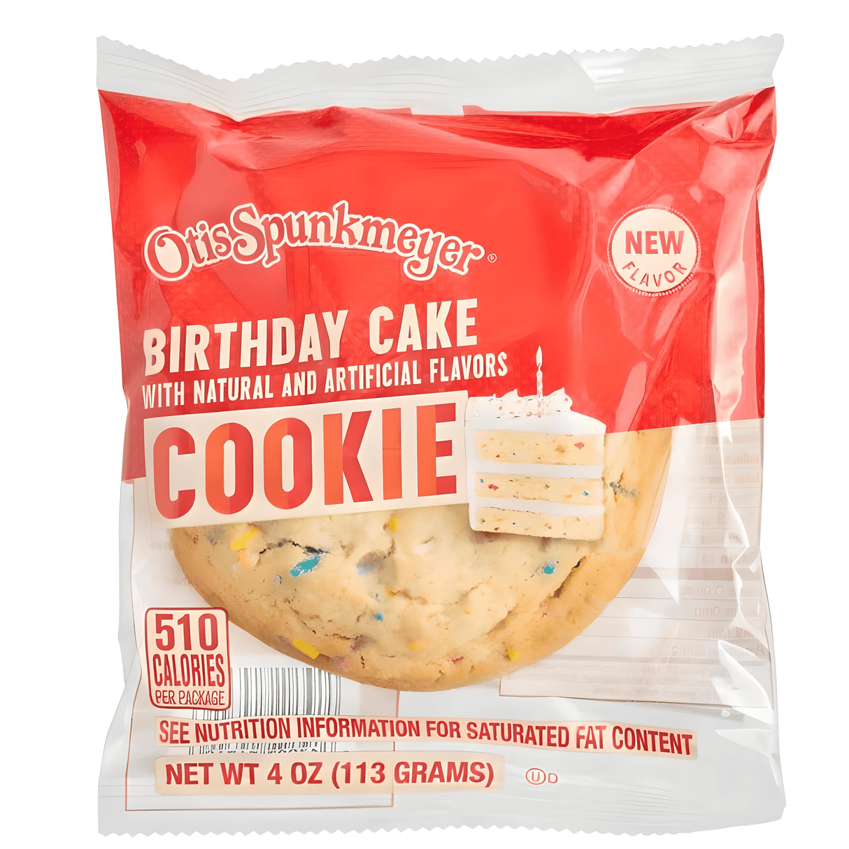 Otis Cookies Variety 12 - Pack - 4 Birthday Cake, 4 Apple Cinnamon Oats, 4 Double Chocolate Caramel - Gourmet Cookie Assortment - Simply Everyday Products