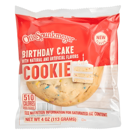 Otis Cookies Variety 12 - Pack - 4 Birthday Cake, 4 Apple Cinnamon Oats, 4 Double Chocolate Caramel - Gourmet Cookie Assortment - Simply Everyday Products