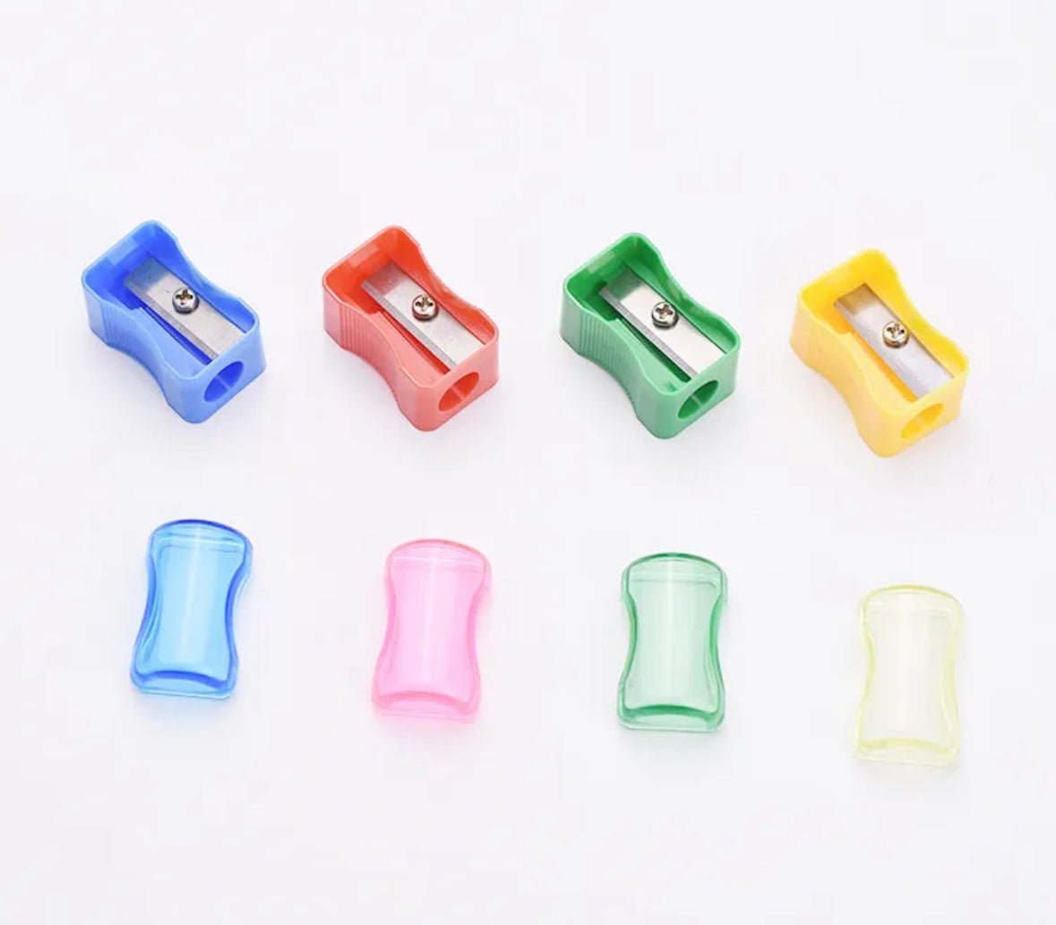 Pencil Sharpeners Bulk Pack – Manual Dual - Hole Sharpeners for Standard & Jumbo Pencils – Compact, Portable, Easy - to - Clean – Great for Classrooms, Schools, Offices & Art Supplies - Simply Everyday Products