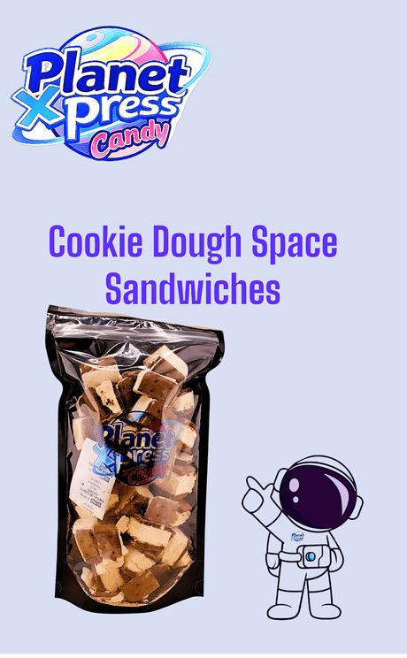 Planet Xpress Freeze Dried Cookie Dough Space Sandwiches - Simply Everyday Products