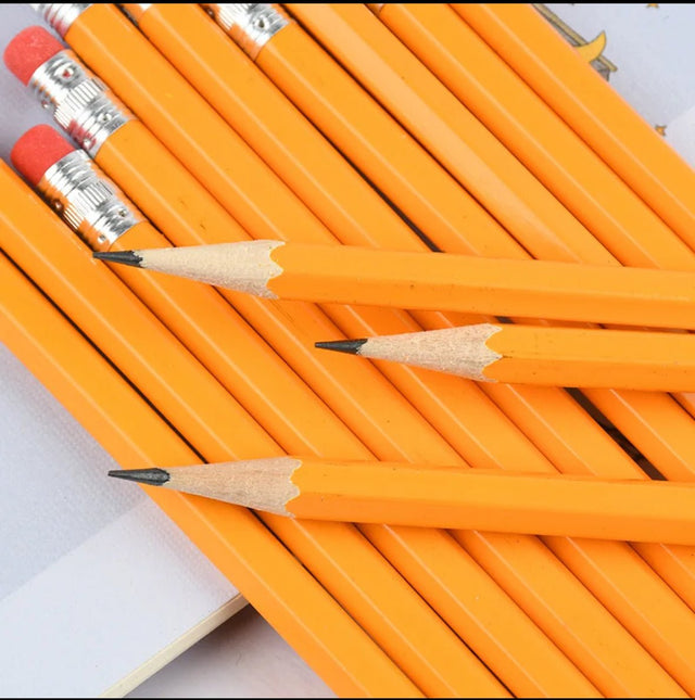 Pre - Sharpened #2 Pencils – Bulk Pack of Smooth HB Graphite Pencils with Erasers – Ready - to - Use Writing Pencils for School, Office, Testing & Everyday Use - Simply Everyday Products