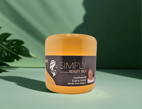 Simply Beauty Shine and Jam | Smooth & Nourishing Hair Styling Gel | Strong Hold & Non - Flaky Finish | Infused with Natural Oils & Vitamins | Perfect for All Hair Types | 8 oz - Simply Everyday Products