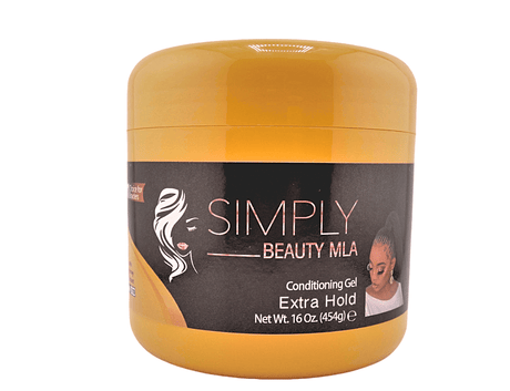 Simply Beauty Shine and Jam | Smooth & Nourishing Hair Styling Gel | Strong Hold & Non - Flaky Finish | Infused with Natural Oils & Vitamins | Perfect for All Hair Types | 8 oz - Simply Everyday Products