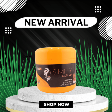 Simply Beauty Shine and Jam | Smooth & Nourishing Hair Styling Gel | Strong Hold & Non - Flaky Finish | Infused with Natural Oils & Vitamins | Perfect for All Hair Types | 8 oz - Simply Everyday Products