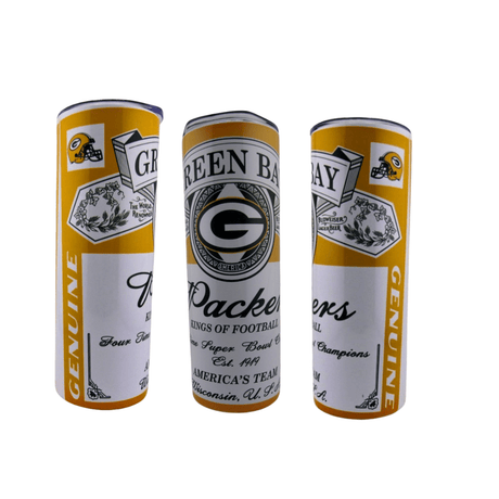 Simply Everyday Product Football Fan Tumbler, 20oz, Packers - Simply Everyday Products