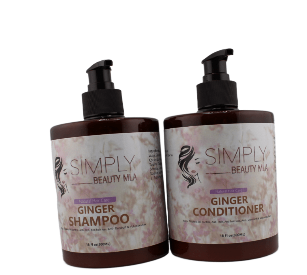 Simply Everyday Products Ginger Shampoo and Conditioner - Simply Everyday Products
